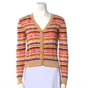 Missoni Button Down V-neck Sweater